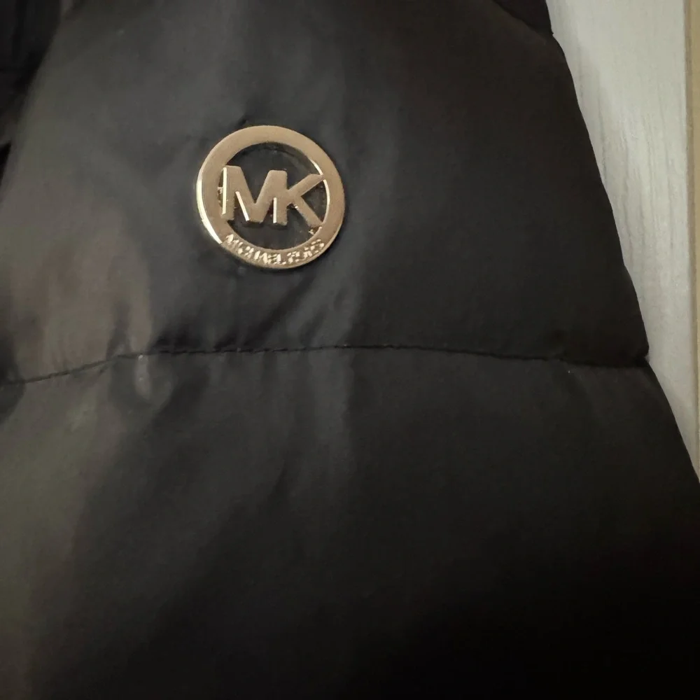 Michael Kors Black Puffer Down Jacket Size L